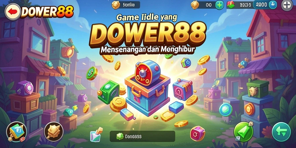Tampilan gameplay DOWER88 menampilkan karakter dan lingkungan yang menarik.