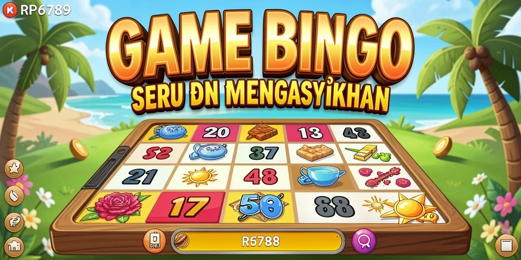 Tampilan gameplay menarik dari permainan Bingo RP6789.