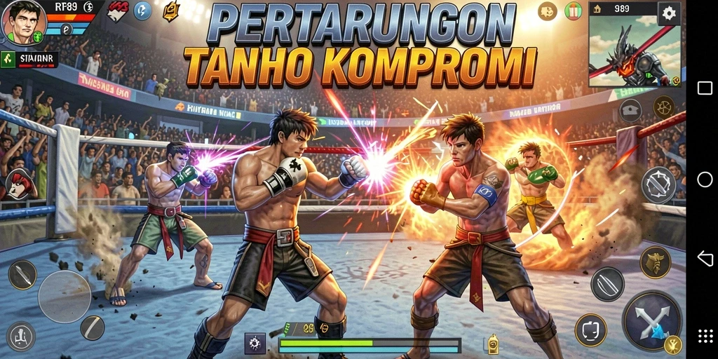 Gameplay seru di RR89 dengan pertarungan yang mendebarkan.